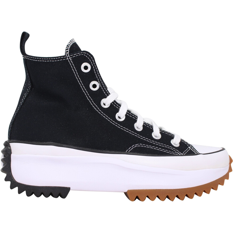 (8) Converse Run Star Hike HI Black/White/Gum 166800C Men's