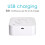 (Blanc, 2) USB Rechargeable Machine à sons relaxants pour dormir Bruit blanc Nature 6