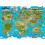 bopster 8-bit World Map Pixel Jigsaw Puzzle 1000pcs 6