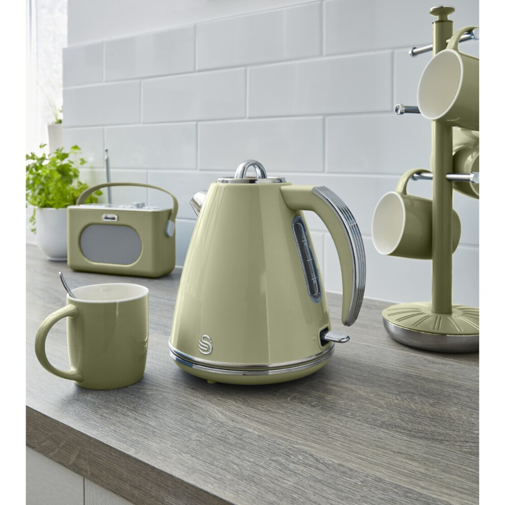 Retro 2024 green kettle