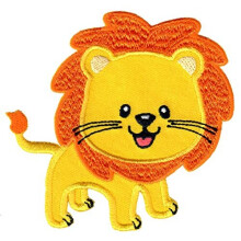 PatchMommy Lion Patch, Iron OnSew On - Appliques for Kids children