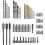 MYLEK MYLEK Drill Bit Accessory Kit 128-Piece 8