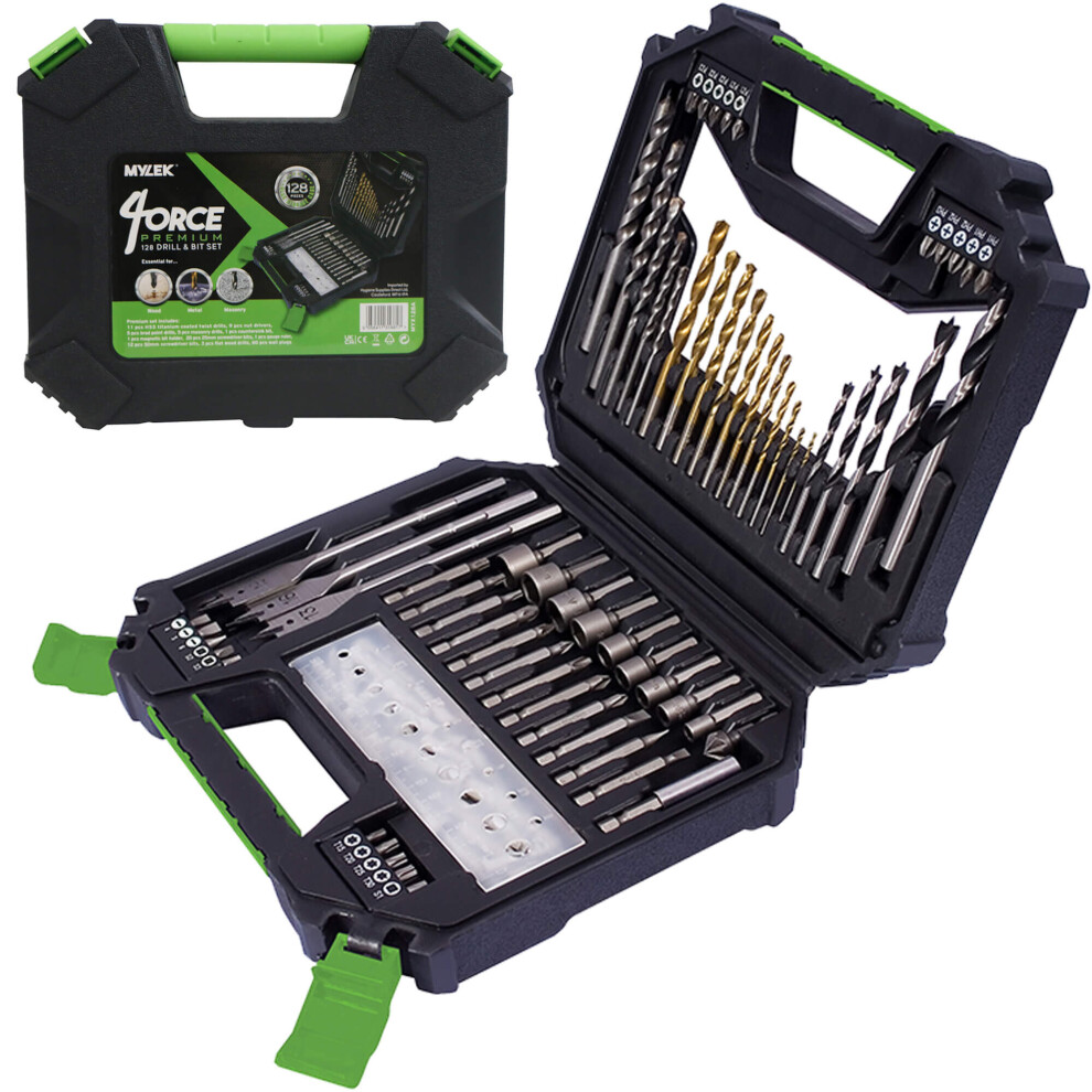 Mylek Drill Bit Accessory Kit 128-Piece