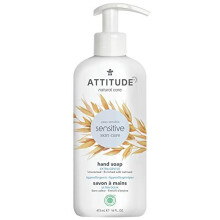 ATTITUDE, Haferflocken Sensitive Natural, Handseife, Geruchlos, 16 fl oz (473 ml)