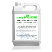 White Pearl Antibacterial Liquid Hand Soap 5L - Fragrance Free, Food Prep Safe - WhiteBAC5L