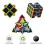 Set με ταχύτατους κύβους Vdealen, 2x2x2 3x3x3 Πυραμίδα, παιχνίδια παζλ για δώρα 2