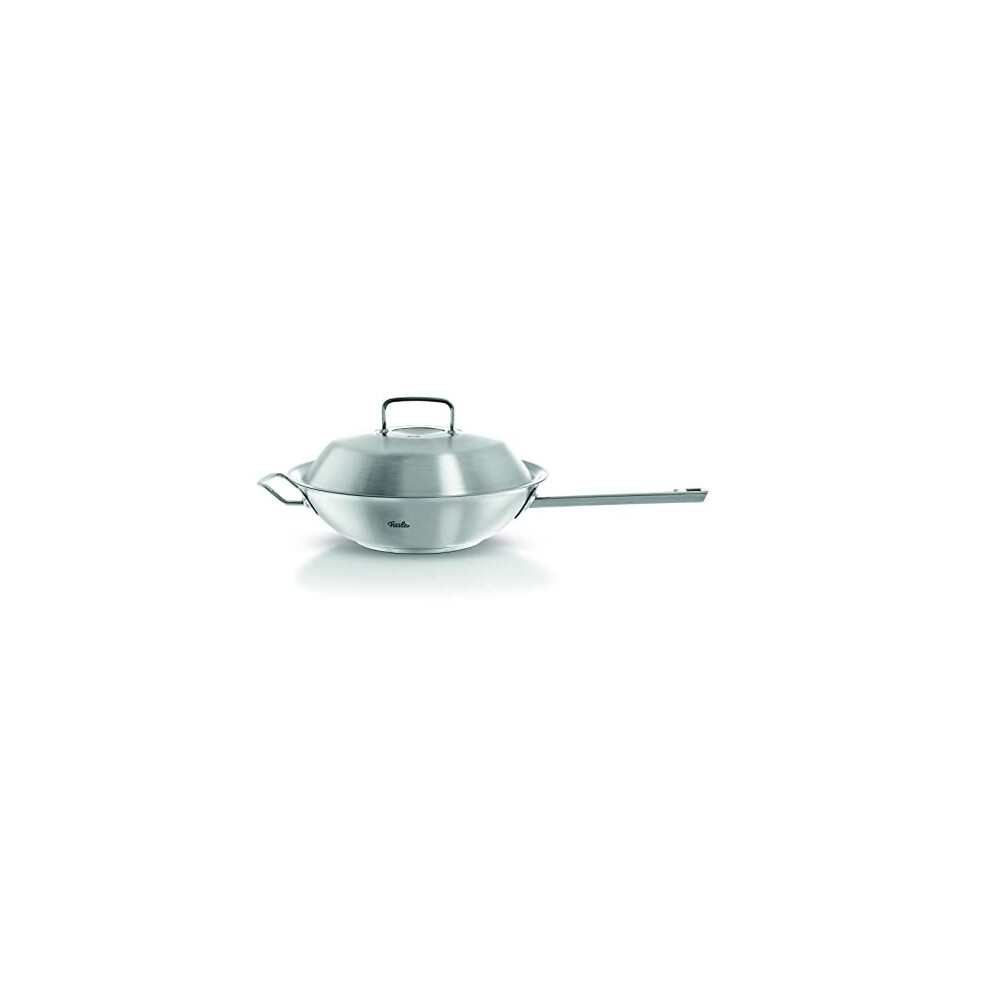 Fissler Original-Profi collection Stainless Steel Wok with Lid, 12-image-OPC-PB7G2WB-NEW