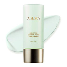AgE 20s Brightening green Tone Up Base, 71% Hydrating Essence SPF35 PA++ Korean Makeup Primer (135 fl oz)