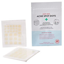 Peach Slices Acne Spot Dots clear Hydrocolloid Acne Pimple Patch for Zits and Breakouts Treats, Drains, and Sh
