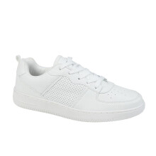 (UK 8) Dek Womens/Girls/Boys Destiny Lace Skate Trainers With Padded Collar White