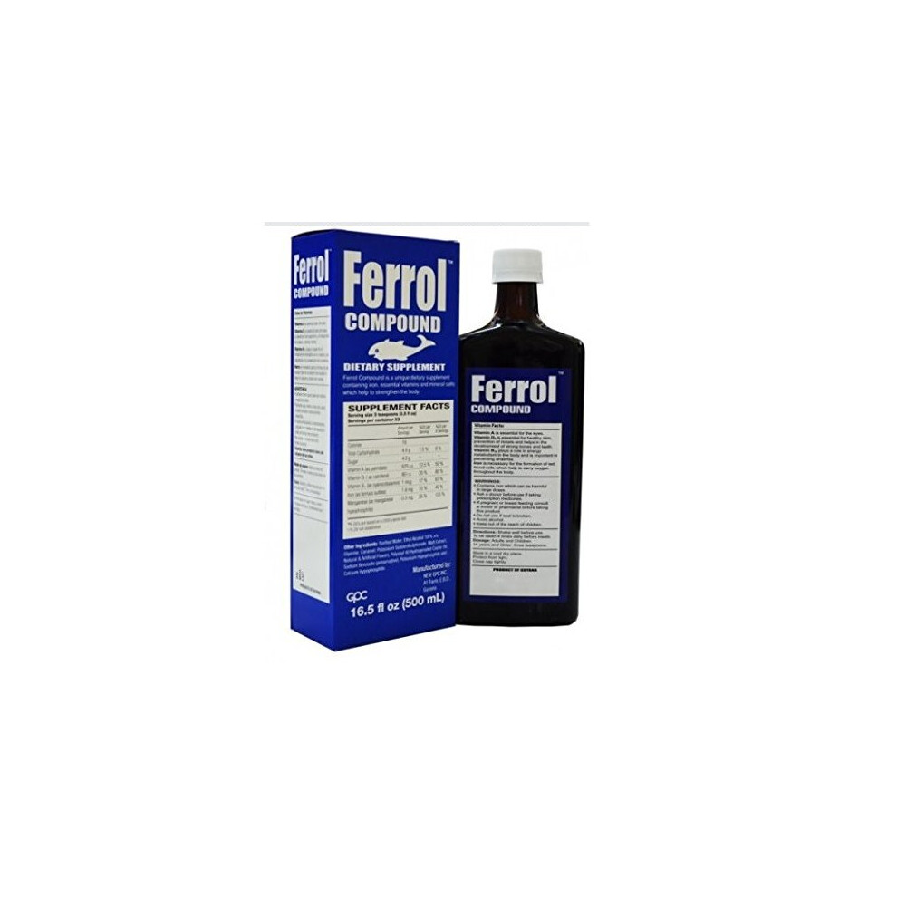 Ferrol Multivitamines With Iron A Dietary Supplement 500ml
