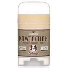 Natural Dog Company PawTection (2oz / 59mL Stick) | Vegan and All-Natural Wax Balm | Protection for Sensitive