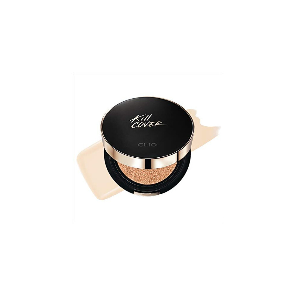 Clio Professional Clio Kill Cover Fixer Cushion Makeup Base And Fixer, Long Lasting, Full Coverage With Matte Finish For Sensiti