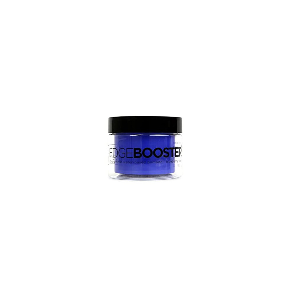 Style Factor Edge Booster Strong Hold Water-Based Pomade 3.38oz - Blueberry Scent