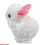 Wind Up Jumping White Bunny & Yellow Baby Chick Chicken Easter Egg 2 Pk 5