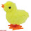 Wind Up Jumping White Bunny & Yellow Baby Chick Chicken Easter Egg 2 Pk 2