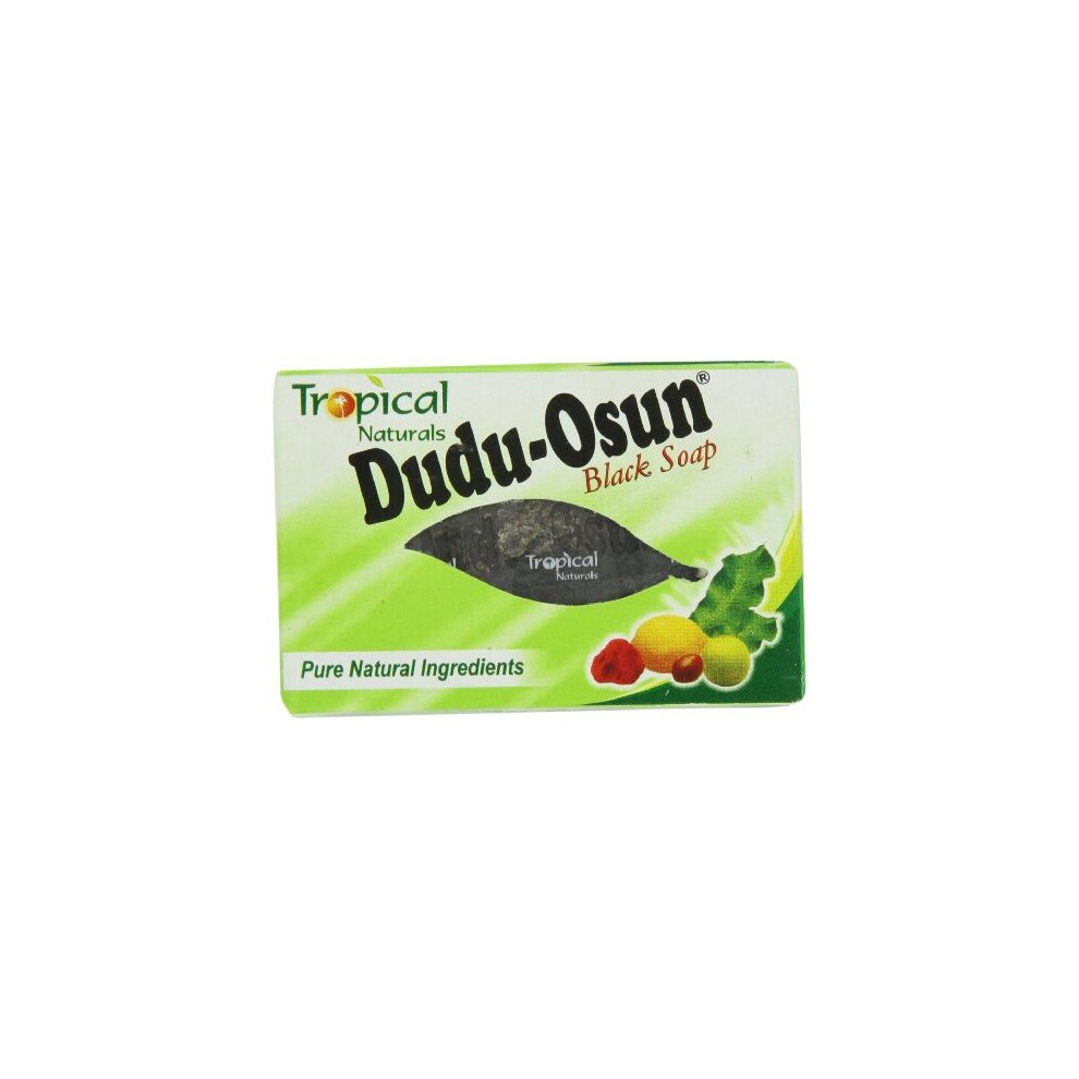 Threeplore Black Dudu-Osun African Soap, (100% Pure), 6Pack, 150G