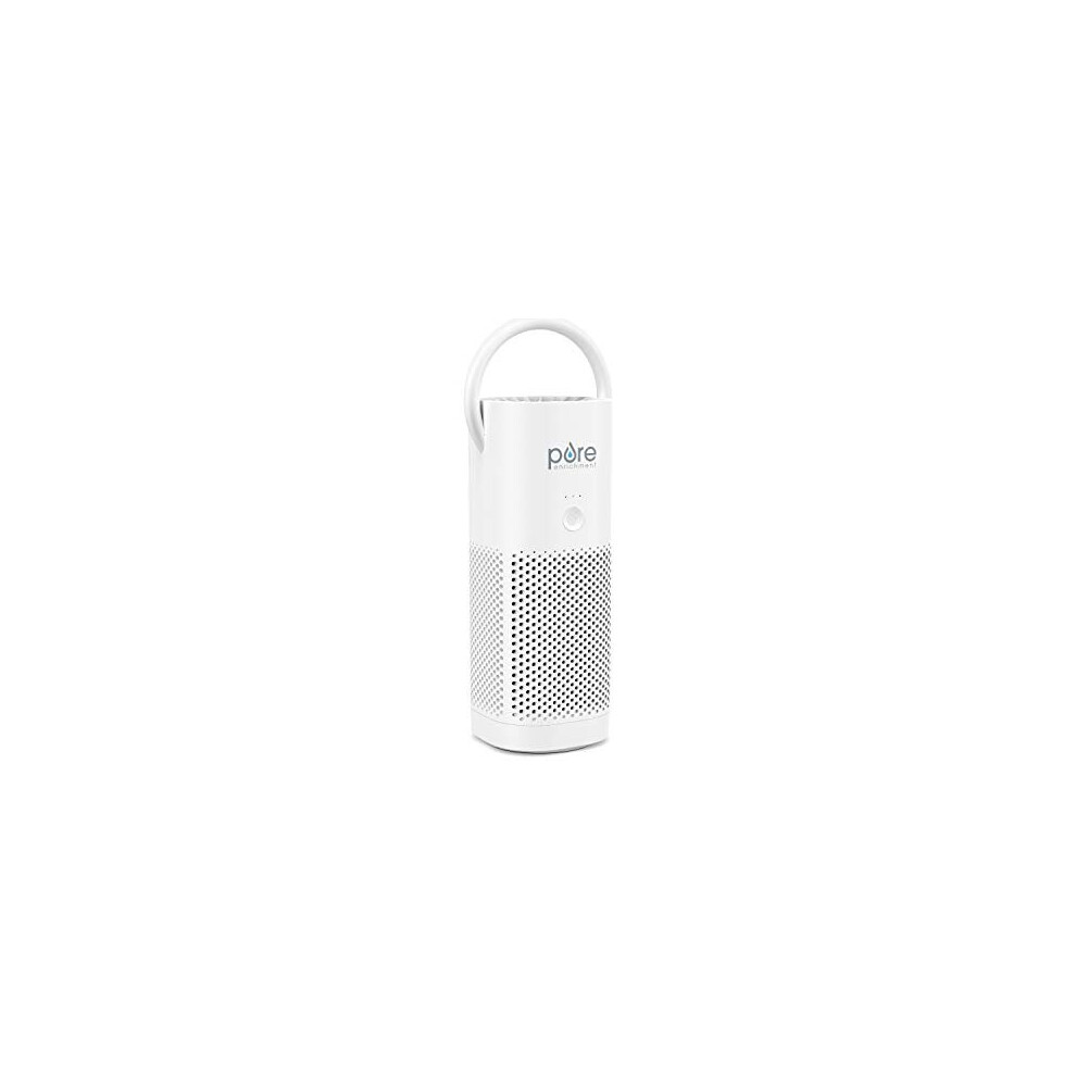 Pure Enrichment PureZone Mini Portable Air Purifier - True HEPA Filter cleans Air, Helps Alleviate Allergies,