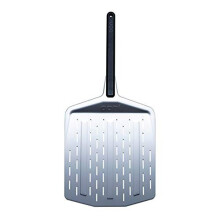 Ooni 14A Perforated Pizza Peel - Long Handle Perforated Aluminium Pizza Paddle - Lightweight Pizza Turning Pee