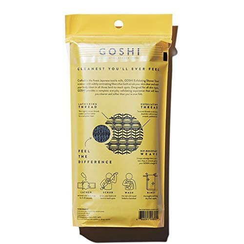 GOSHI - Exfoli?rende douchehanddoek 1