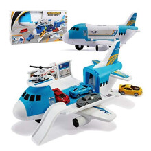 Tuko Transport Cargo Airplane Car Play de brinquedos com mais de 3 anos de idade, meninos e meninas
