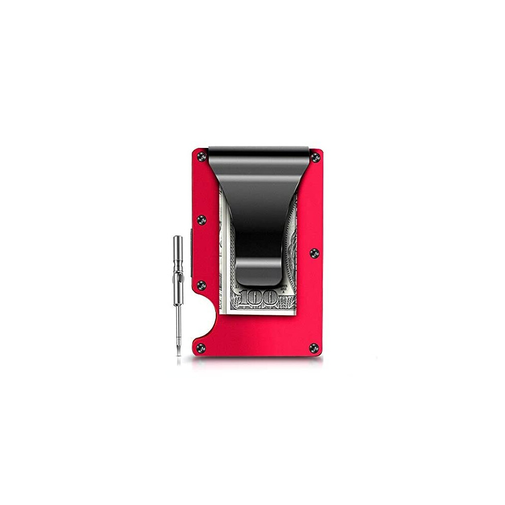 Minimalist Carbon Fibre Slim Wallet, Slim Wallet & RFID Blocking Front Pocket Wallet?Minimalist Wallet for Men