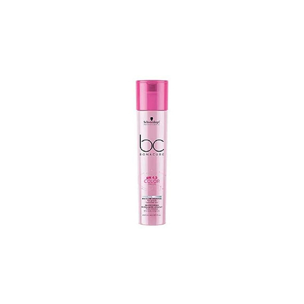 BC BONACURE pH 4.5 Color Freeze Micellar Silver Shampoo, 8.5-Ounce