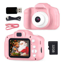 Cámara LCD para niños, regalo para niños, mini cámara de juguete digital HD