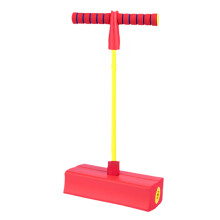 (Red) Foam Pogo Jumper for Kids Fun and Safe Jumping Stick with Sound