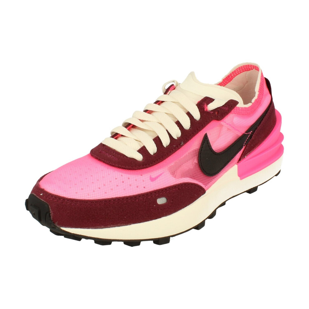 (4) Nike Womens Waffle One Trainers Dq0855 Sneakers Shoes