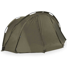 Dellonda Fishing Bivvy Carp Tent, 2-Man Waterproof & UV Protection Quick Assembly Pre-Threaded Poles