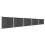 VidaXL vidaXL Zaunelement Set WPC 872x146 cm Grau 3