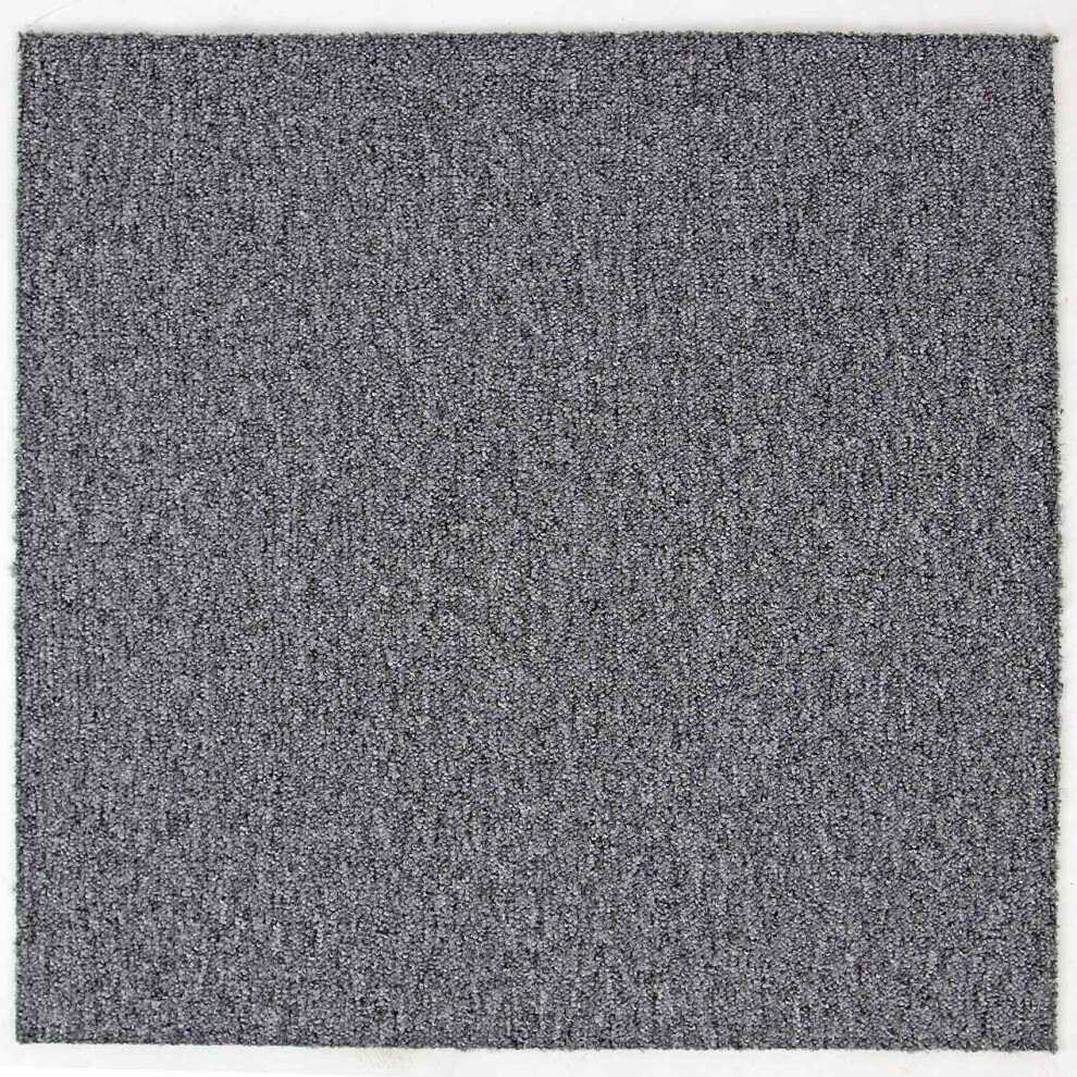 Carpet Tiles Heavy Duty 20pcs 5SQM in Grey