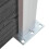 VidaXL vidaXL Zaunelement Set WPC 699x146 cm Schwarz 10
