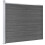 VidaXL vidaXL Zaunelement Set WPC 699x146 cm Schwarz 5