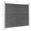 VidaXL vidaXL Zaunelement WPC 180x146 cm Schwarz 2