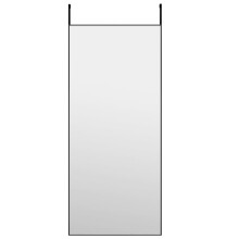 (black, 40 x 100 cm) vidaXL Door Mirror Glass and Aluminium Hanging Mirror Black/Gold Multi Sizes