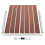 VidaXL vidaXL Zaunelement Set WPC 872x146 cm Braun 6