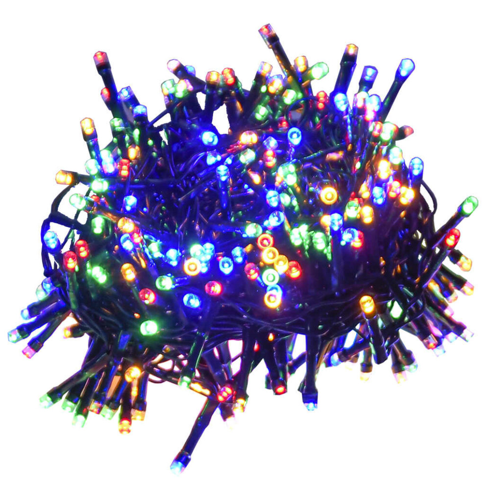Vidaxl (Multicolour) Led Cluster String With Leds Pvc Xmas String Multi Colours/Sizes Light