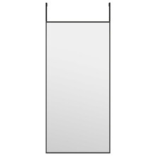 (black, 30 x 60 cm) vidaXL Door Mirror Glass and Aluminium Hanging Mirror Black/Gold Multi Sizes