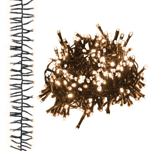 VidaXL (Warm white) vidaXL LED Cluster String with LEDs PVC Xmas String Light Multi Colours/Sizes 2