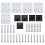 VidaXL vidaXL Zaunelement Set WPC 699x146 cm Braun 11