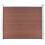 VidaXL vidaXL Zaunelement WPC 180x146 cm Braun 1