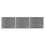 VidaXL vidaXL Zaunelement Set WPC 526x146 cm Grau 1