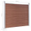 VidaXL vidaXL Zaunelement WPC 180x146 cm Braun 9