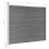 VidaXL vidaXL Zaunelement Set WPC 526x146 cm Grau 5