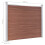 VidaXL vidaXL Zaunelement Set WPC 353x146 cm Braun 5