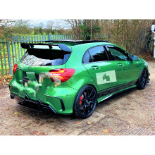 Mercedes 'A45 AMG Style' A Class W176 Carbon Fibre Boot Roof Spoiler 2012-2018