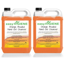 10L ORANGE Abrasive Beaded Hand Cleaner grit liquid soap HEAVY DUTY 2x 5L