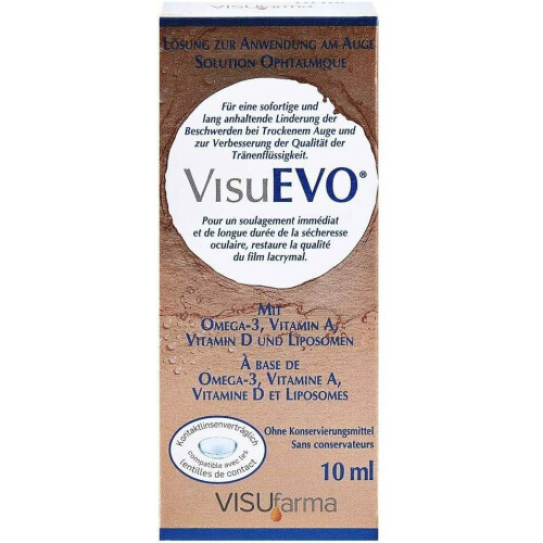 VisuEVO Ophthalmic Solution 10ml - Pack of 2 1